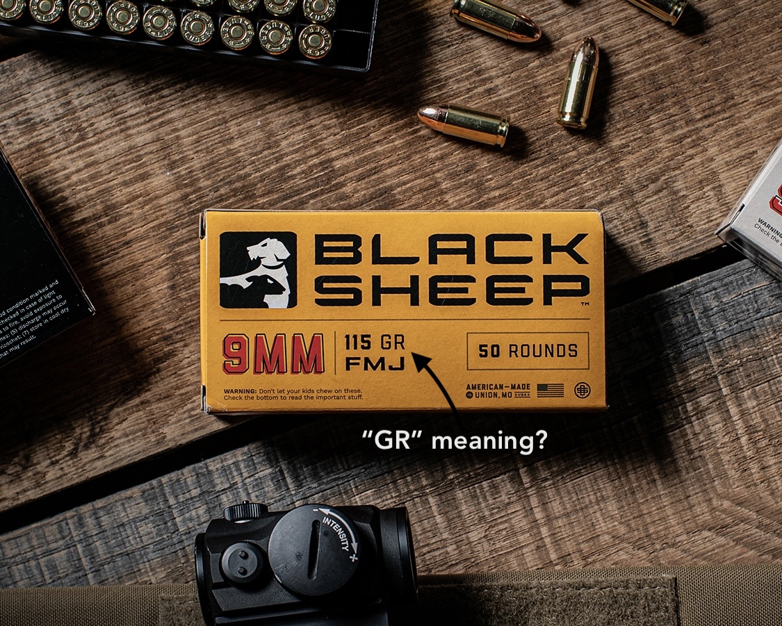Black Sheep Ammo 115GR 9MM