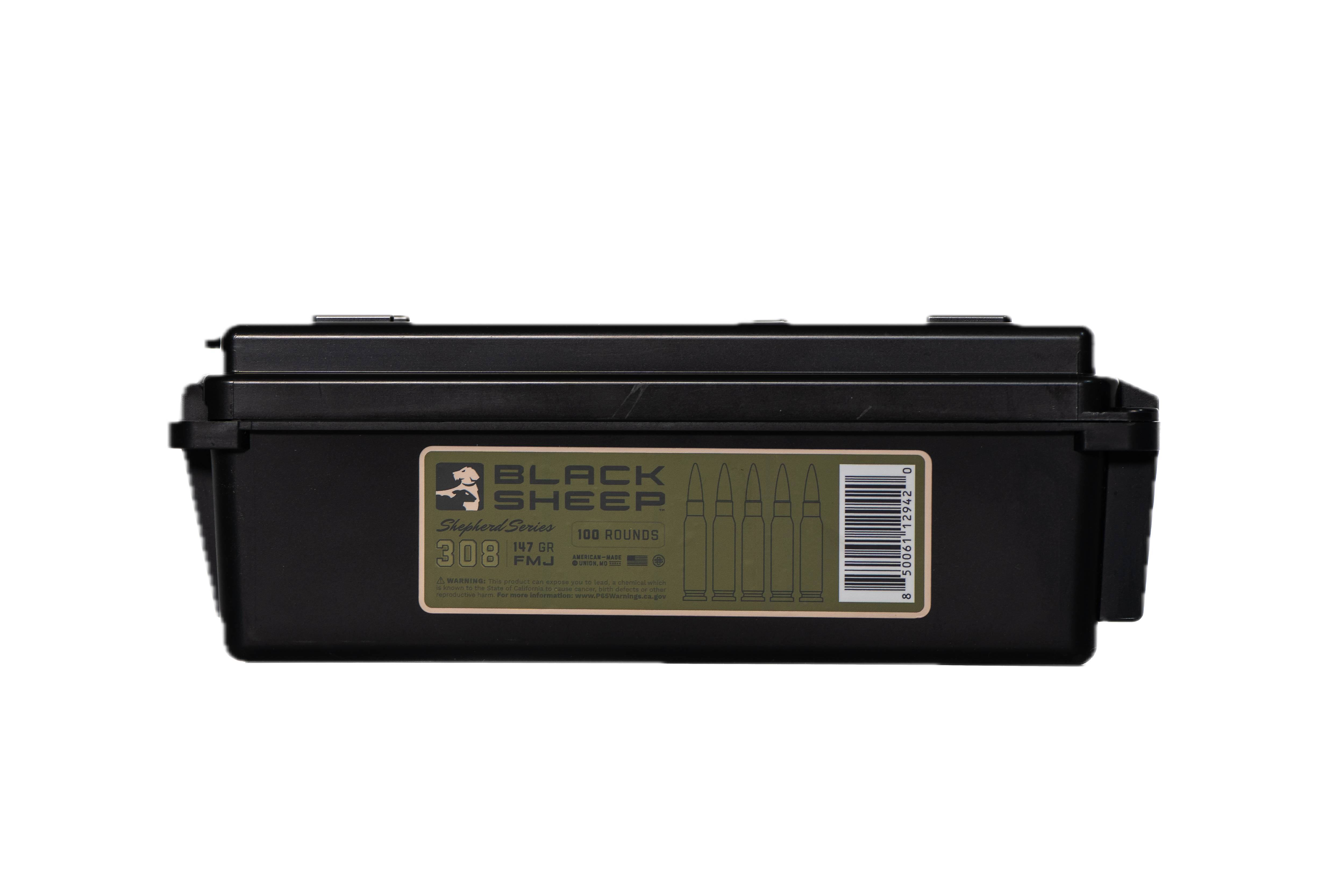 Box of .308 147 grain FMJ rounds